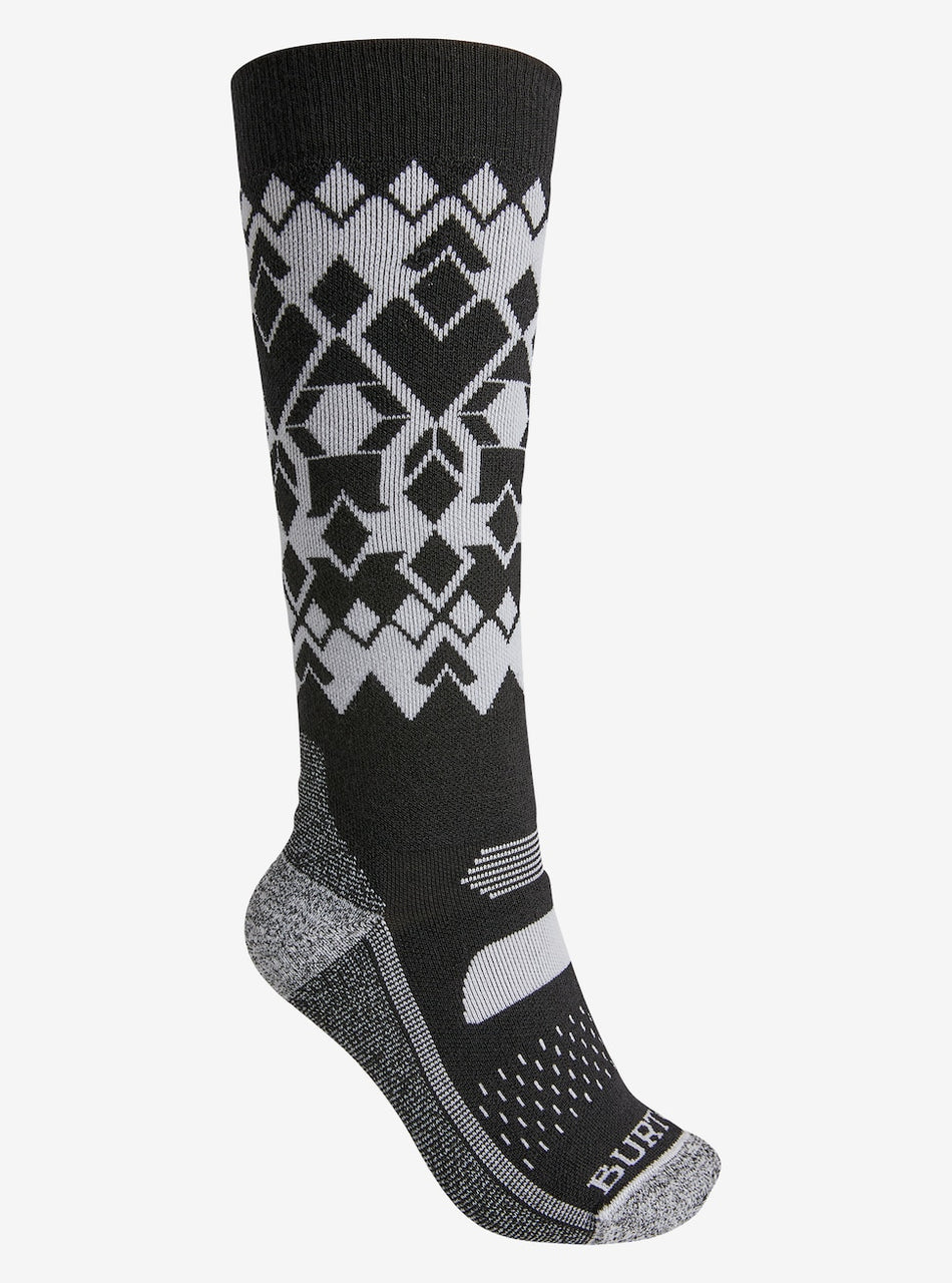 Burton Performance Midweight Socks Womens 2023 Modern Fair Isle