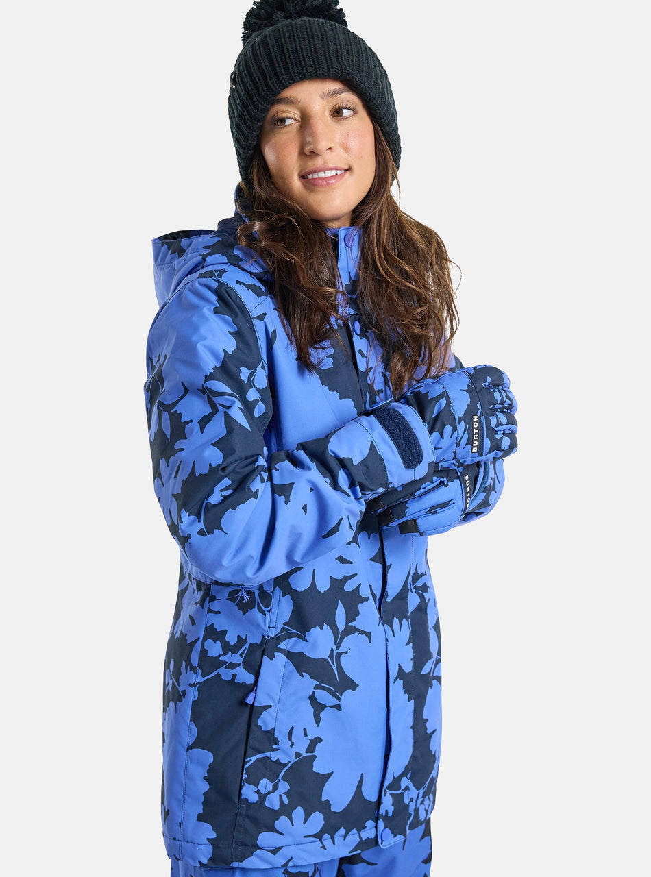 Burton Jet Set Womens Jacket Amparo Blue Camellia