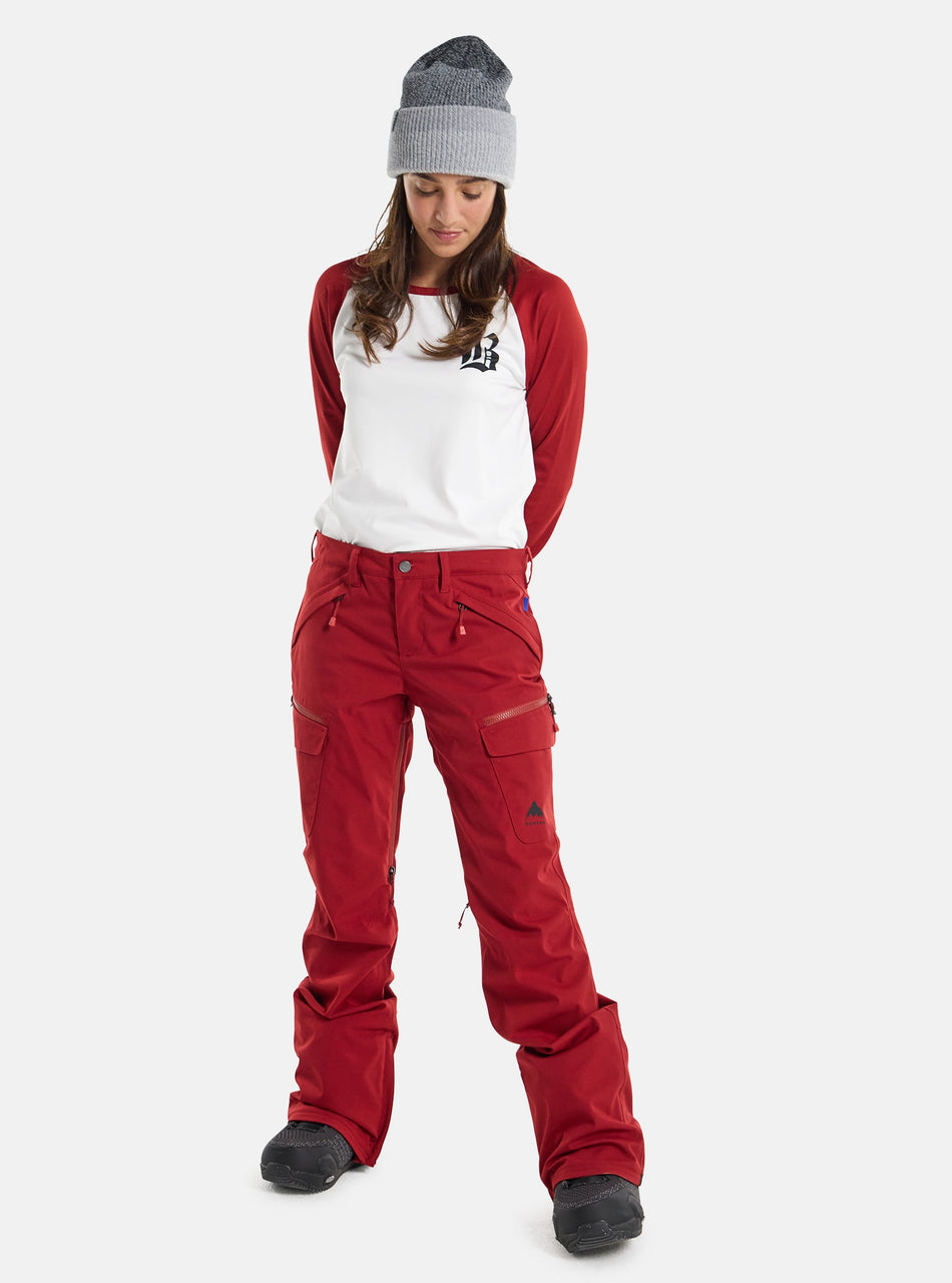 Burton Gloria Womens Pants Sun Dried Tomato