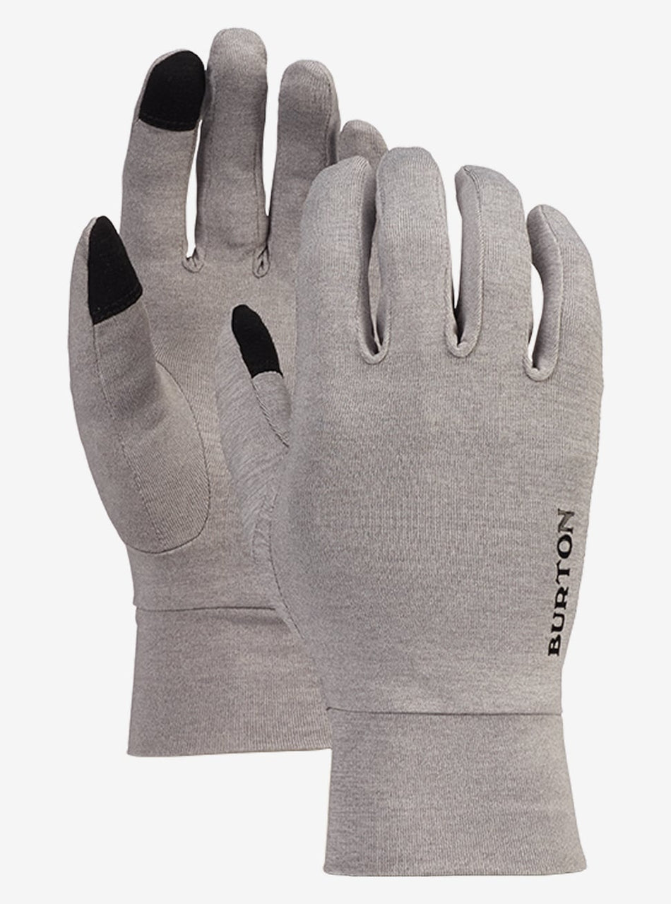 Burton Touchscreen Liner Grey Heather