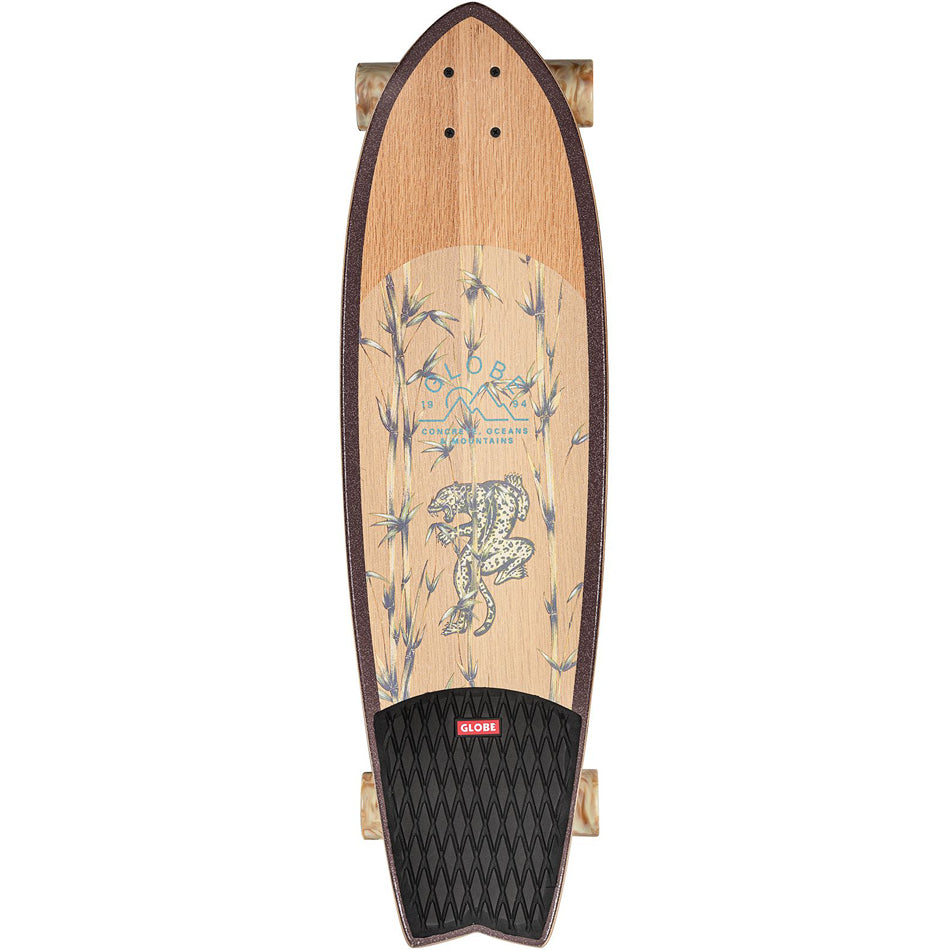 Globe Chromantic Cruiser Skateboard Complete 33 White Oak / Jaguar