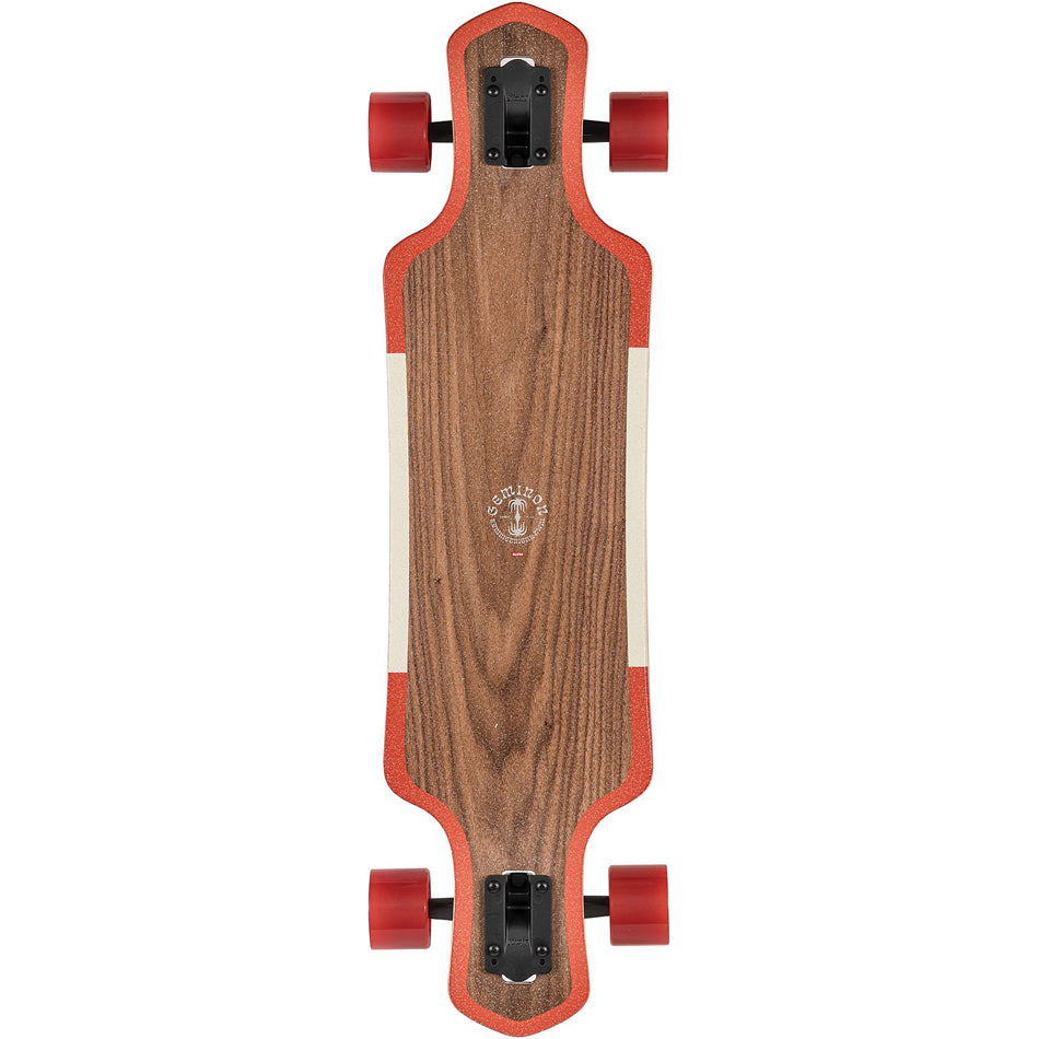 Globe Geminon Longboard Complete 35 Walnut / Cockatoo