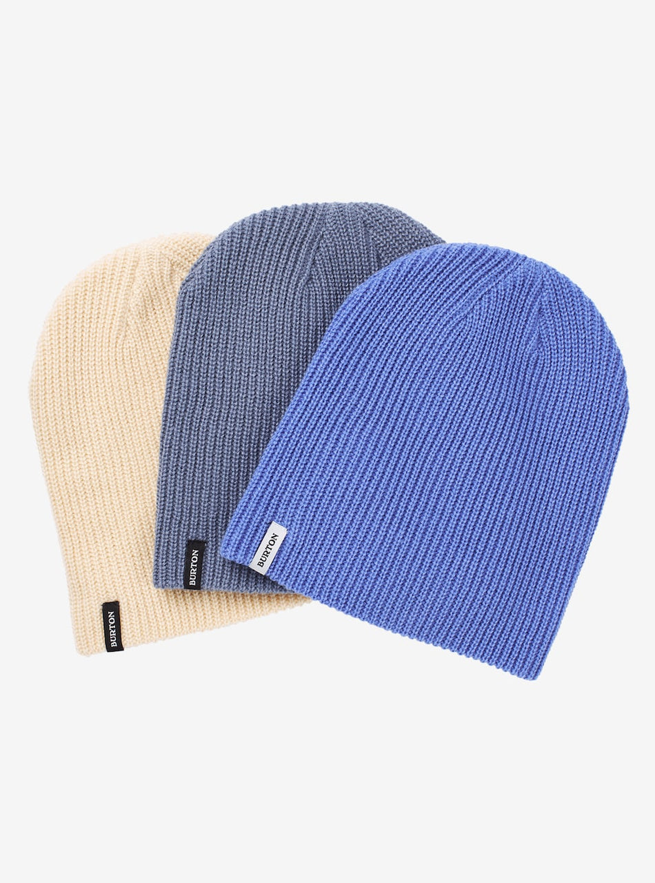 Burton DND 3 Pack Beanie Folkstone Grey / Foxglove Violet / Crème Brulee