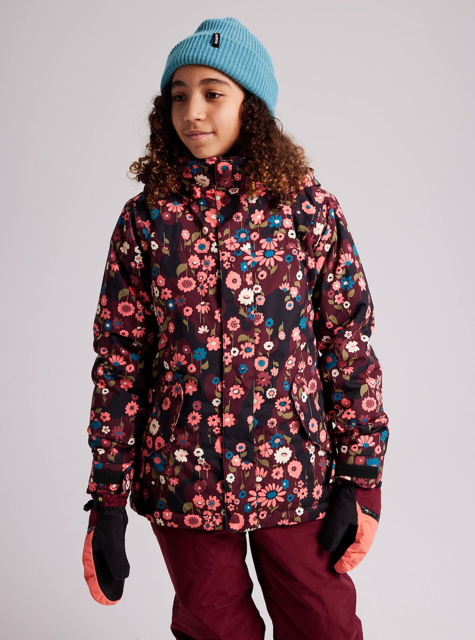 Burton Elodie Girls Jacket Flower Camo