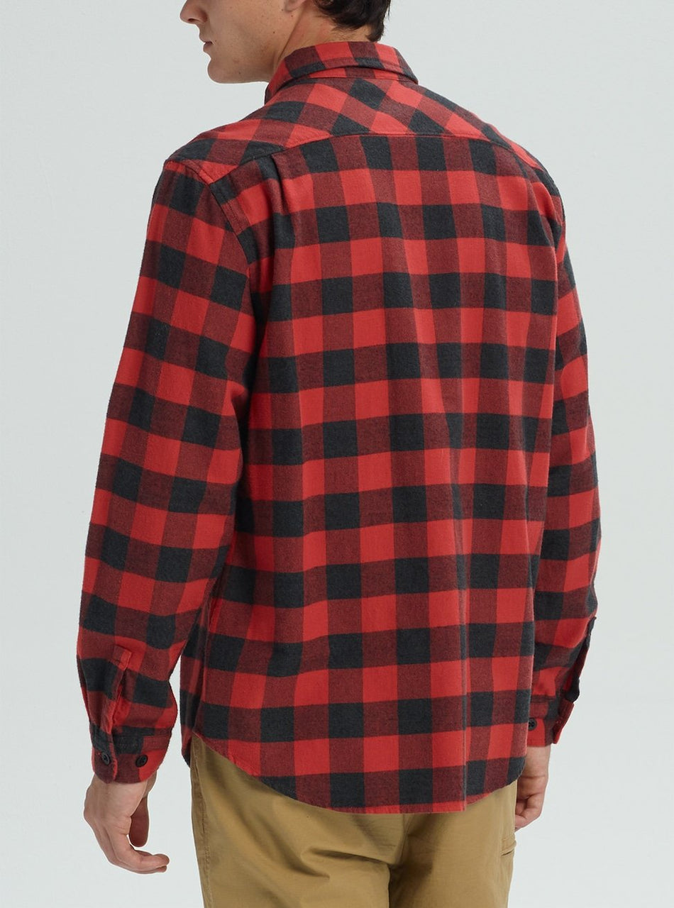 Burton Brighton Flannel Mens Tandori Heather Buffalo