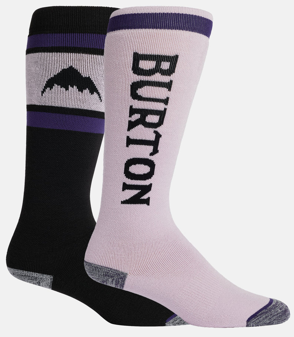 Burton Weekend Midweight Two Pack Socks Womens 2023 Elderberry