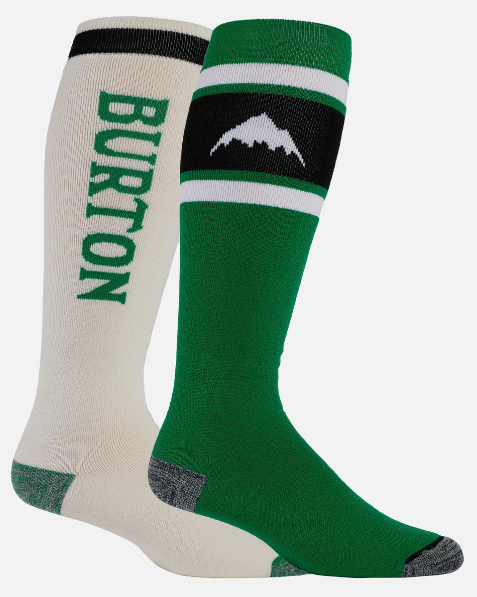 Burton Weekend Midweight Two Pack Socks Mens Clover Green