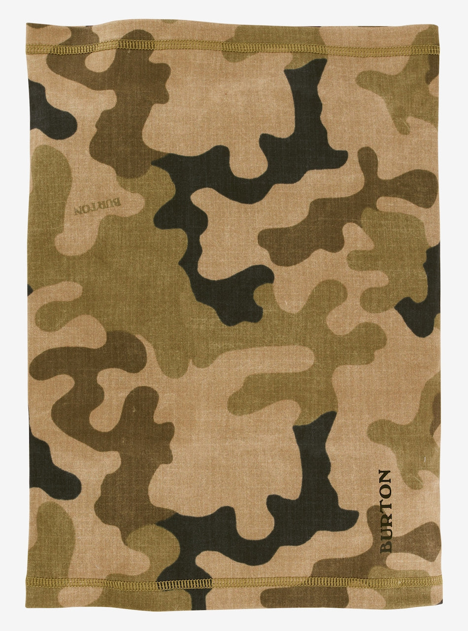 Burton Midweight Neckwarmer Olive Terra Camo