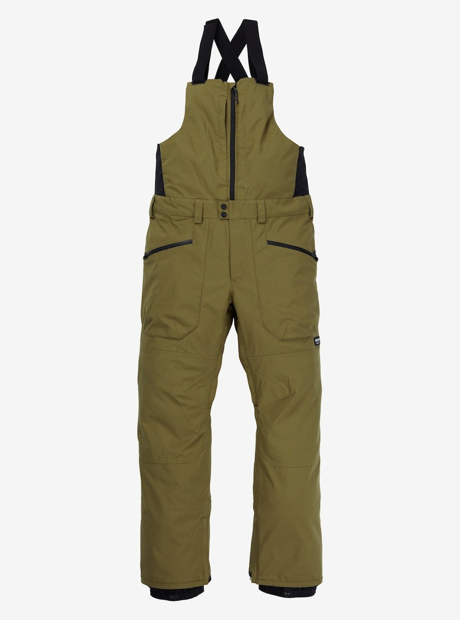 Burton Reserve Mens Bib Pants Martini Olive