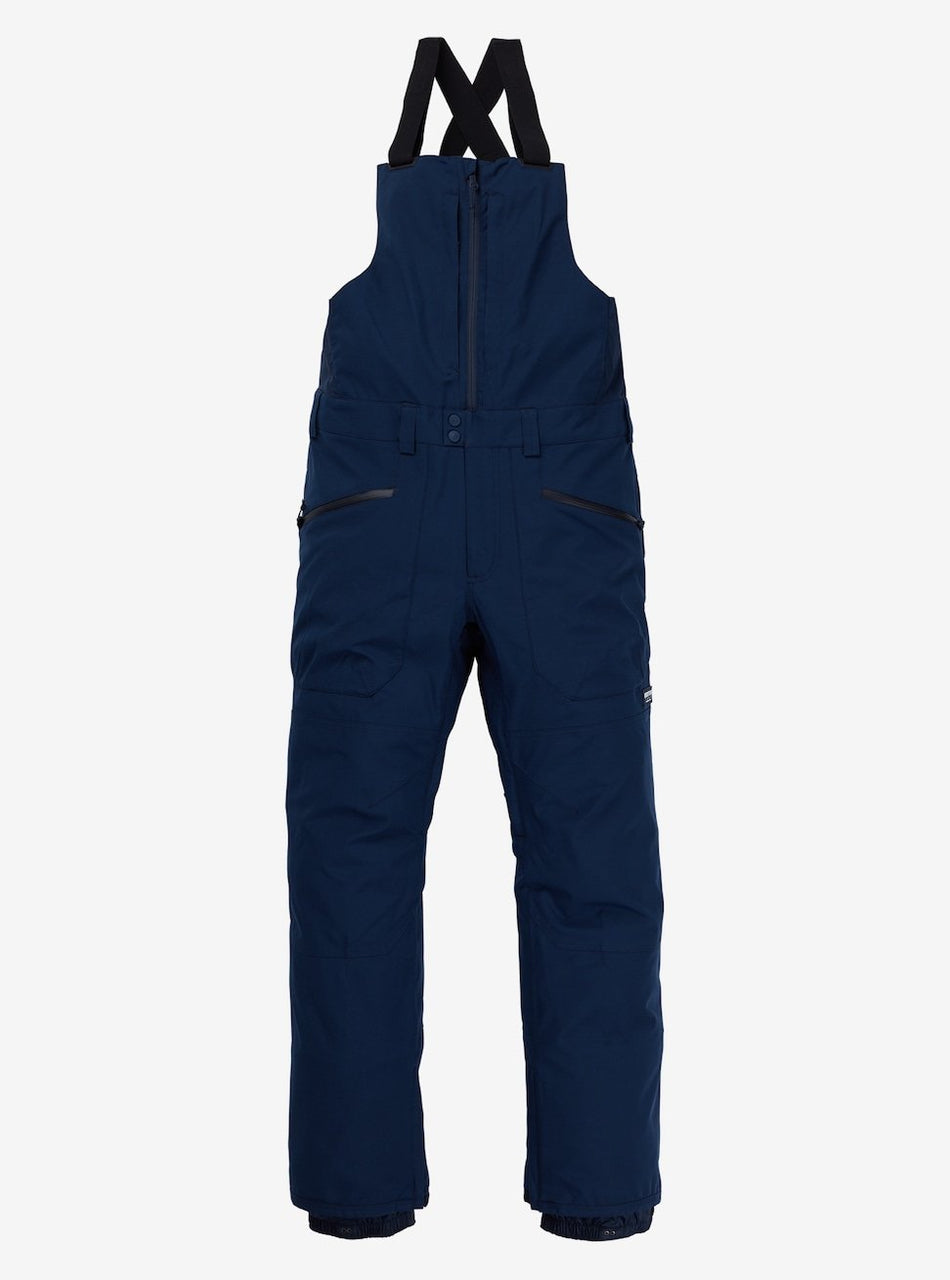 Burton Reserve Mens Bib Pants Dress Blue