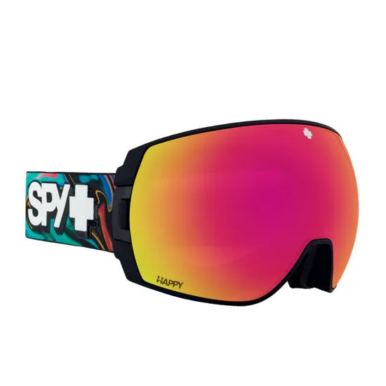 Spy Legacy SE Goggles 2024 Psychedelic - Happy Bronze with Pink Spectra Mirror + Spare Lens