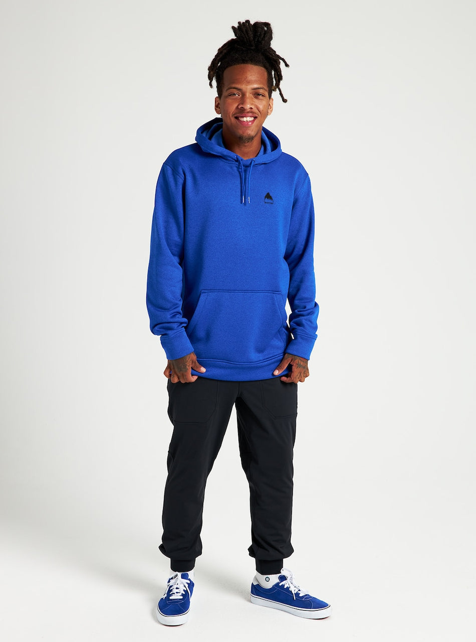 Burton Oak Pull Over Hoodie l Mens Cobalt Blue Heather