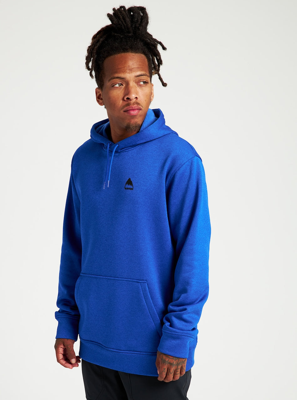 Burton Oak Pull Over Hoodie l Mens Cobalt Blue Heather