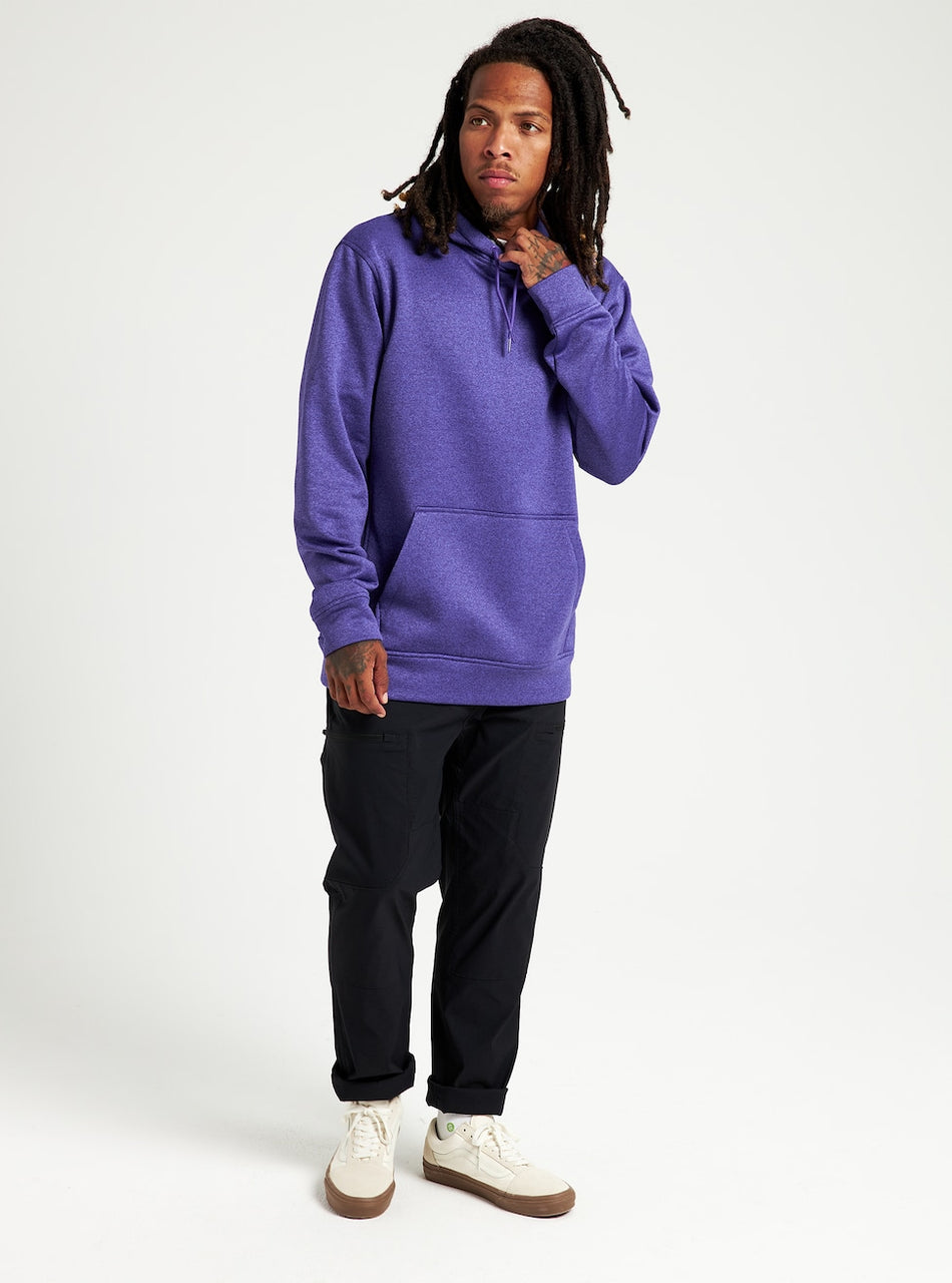 Burton Oak Pull Over Hoodie l Mens Prism Violet Heather