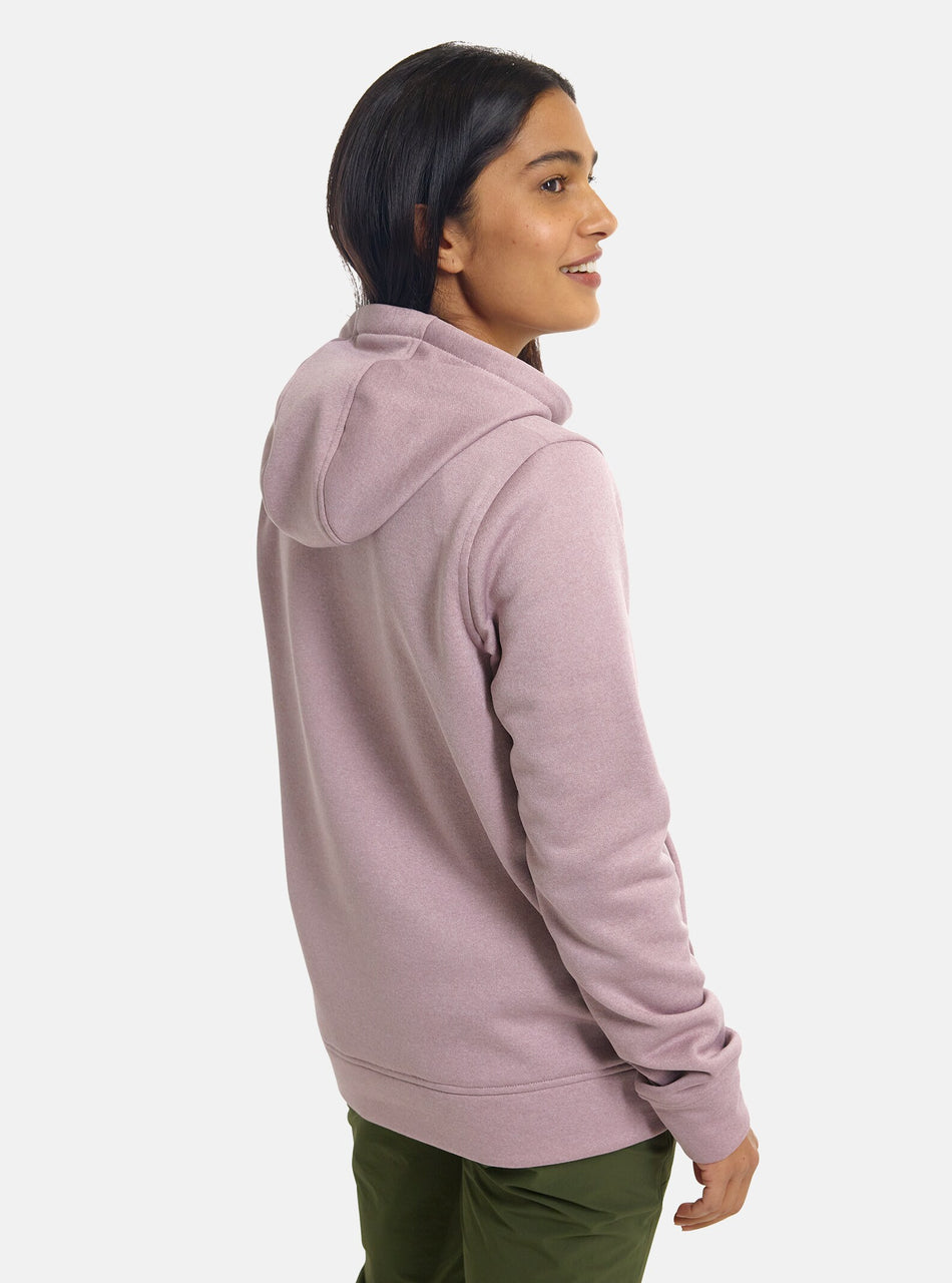 Burton Oak Pull Over Hoodie Womens Elderberry Heather