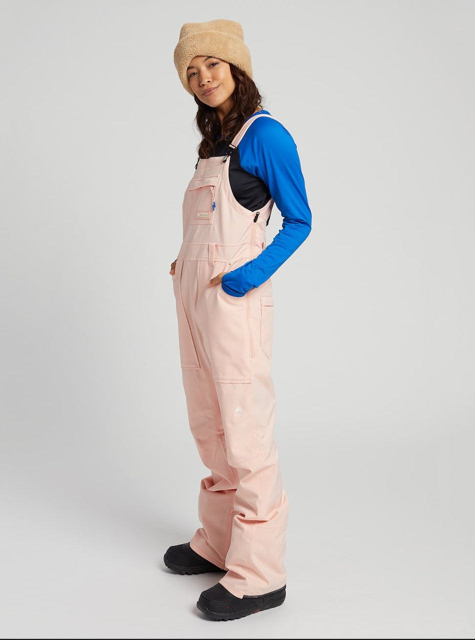 Burton Avalon Womens Bib Pants Peach Melba