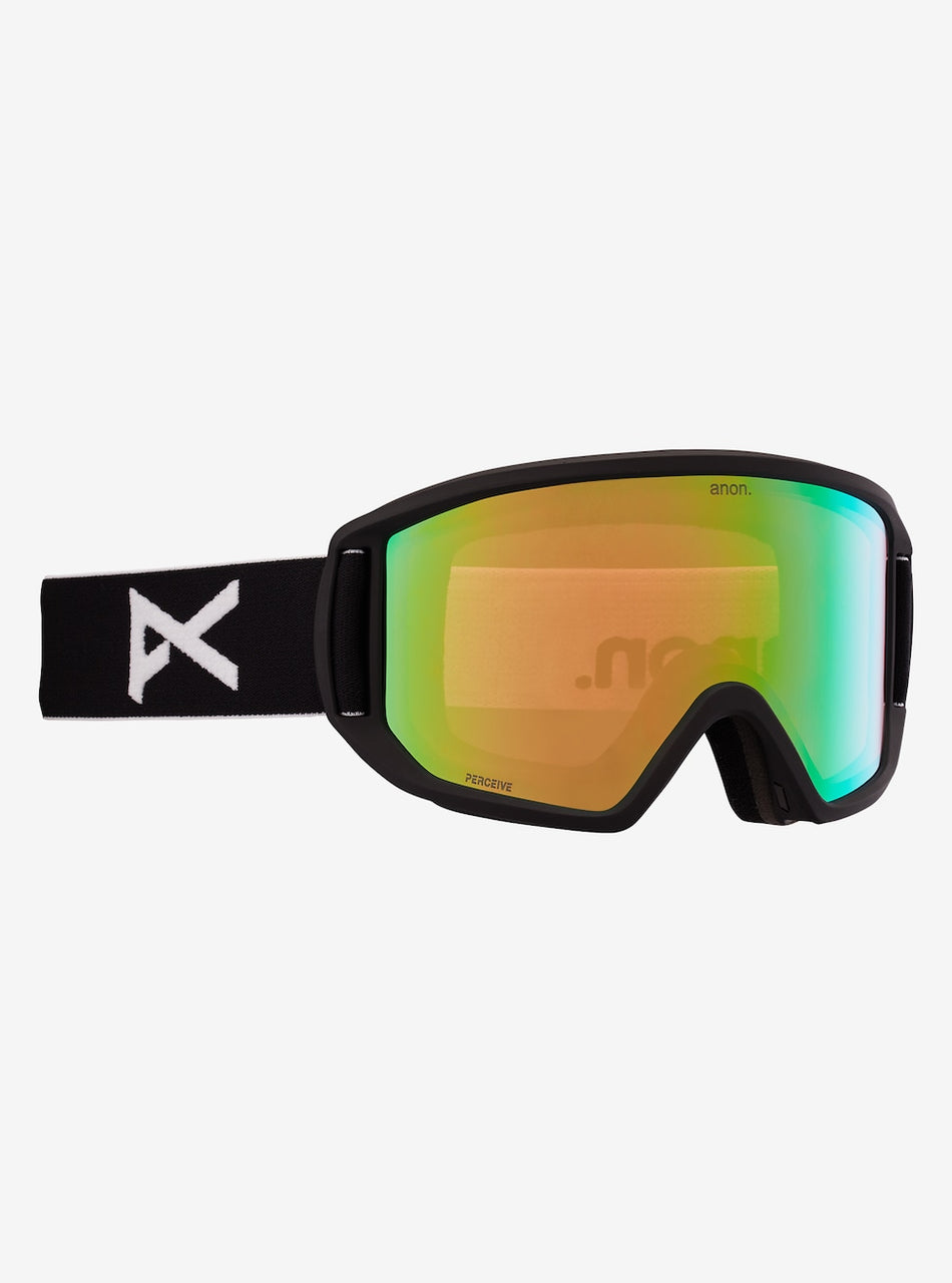 Anon Relapse Goggles 2023 Black / Perceive Variable Green Lens