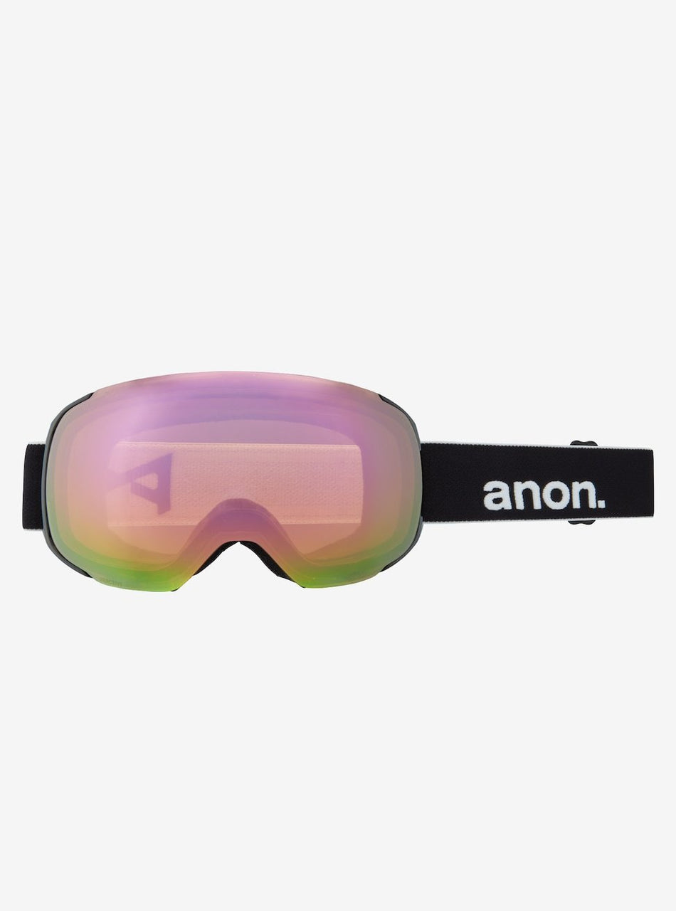 Anon M2 Goggles & Spare Lens Mens 2022 Black / Perceive Variable Green Lens