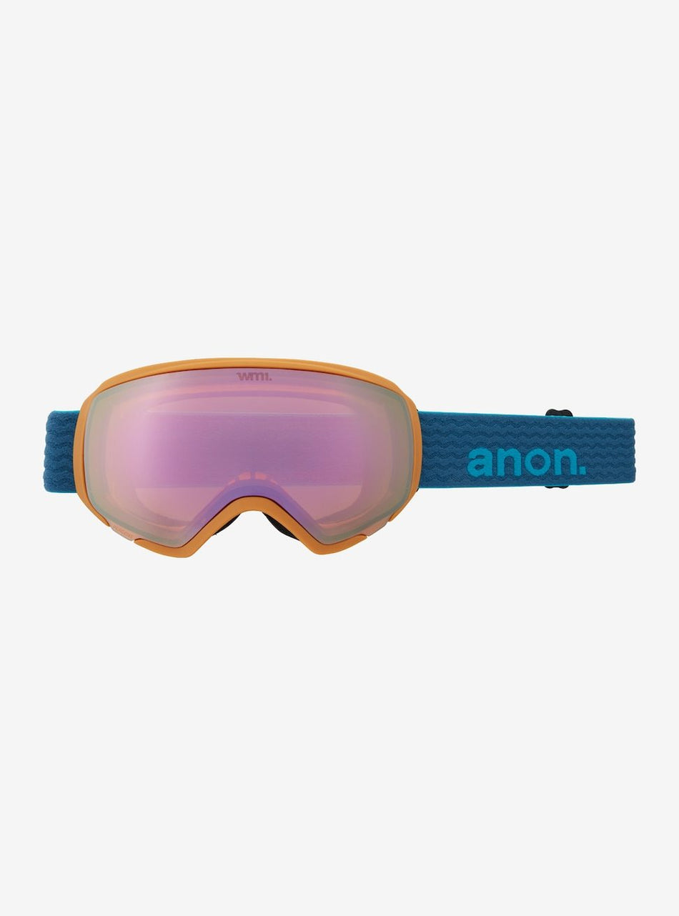 Anon WM1 Goggles & Spare Lens Womens 2022 Blue / Perceive Variable Blue Lens