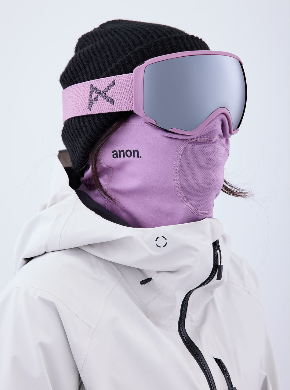 Anon WM1 Goggles MFI Face mask & Spare Lens Womens 2023 Purple / Perceive Sunny Onyx Lens