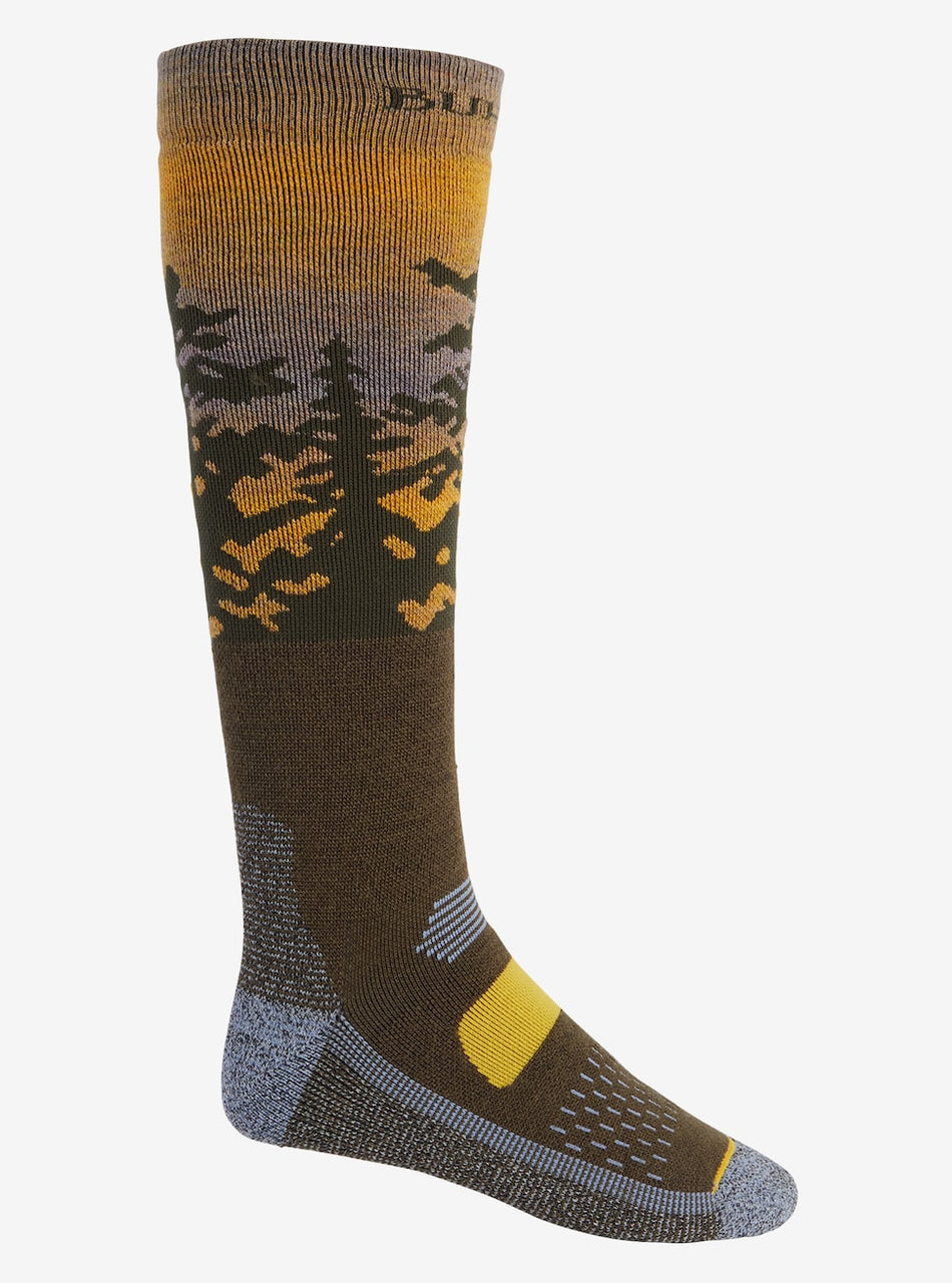 Burton Performance Midweight Socks Mens 2023 Sunrise