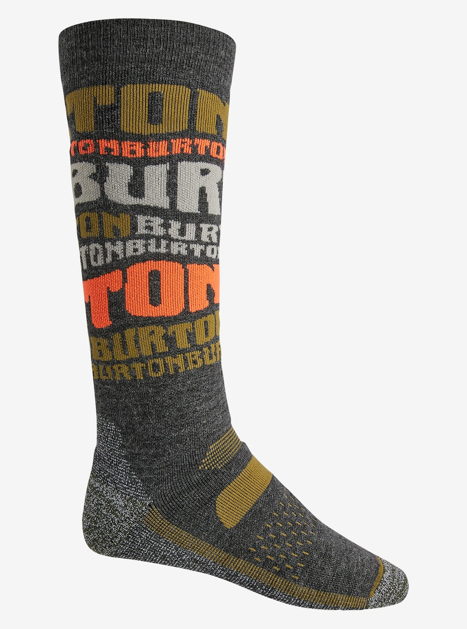 Burton Performance Midweight Socks Mens Type Stripe