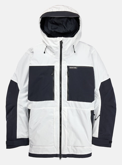 Burton Frostner Mens Jacket Stout White / Black