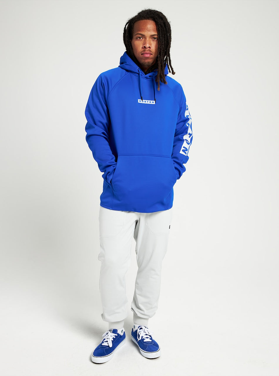 Burton Crown Weatherproof Hoodie Mens Cobalt Blue