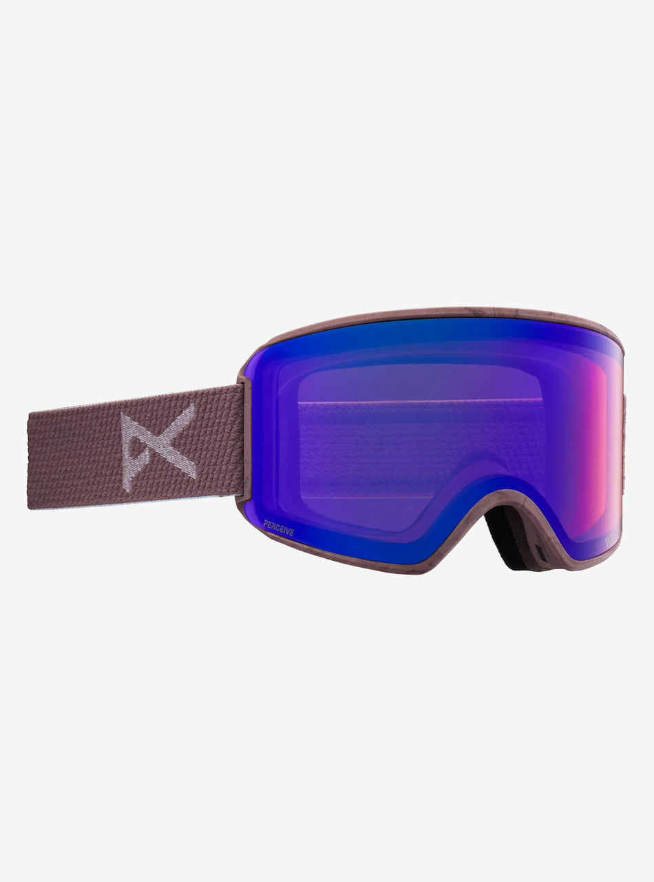 Anon WM3 Goggles & Spare Lens Womens 2022 Purple / Perceive Variable Violet