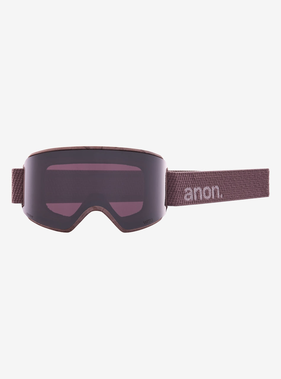 Anon WM3 Goggles & Spare Lens Womens 2022 Purple / Perceive Variable Violet