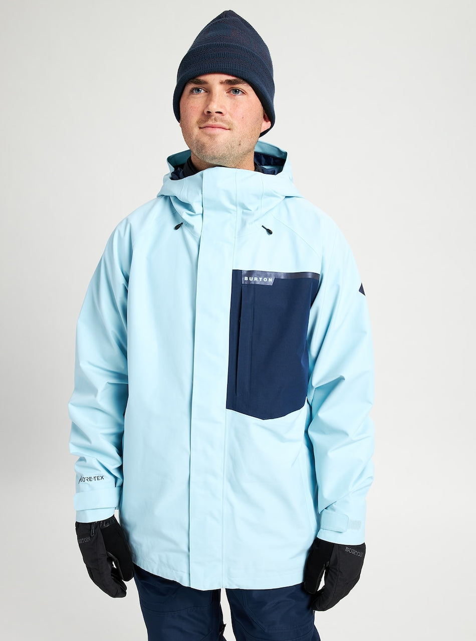 Burton Powline GORE-TEX Mens Jacket Crystal Blue / Dress Blue