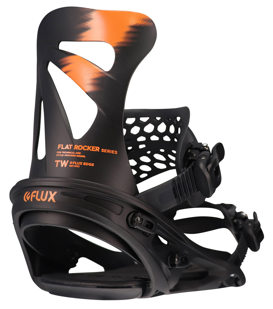 Flux TW Snowboard Bindings Mens Black