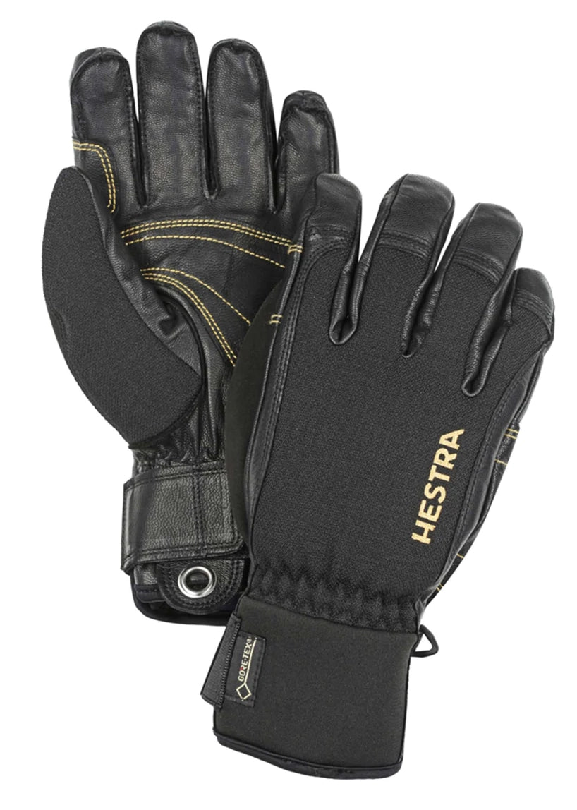 Hestra Army Leather Gore-Tex Short Glove Black / Black