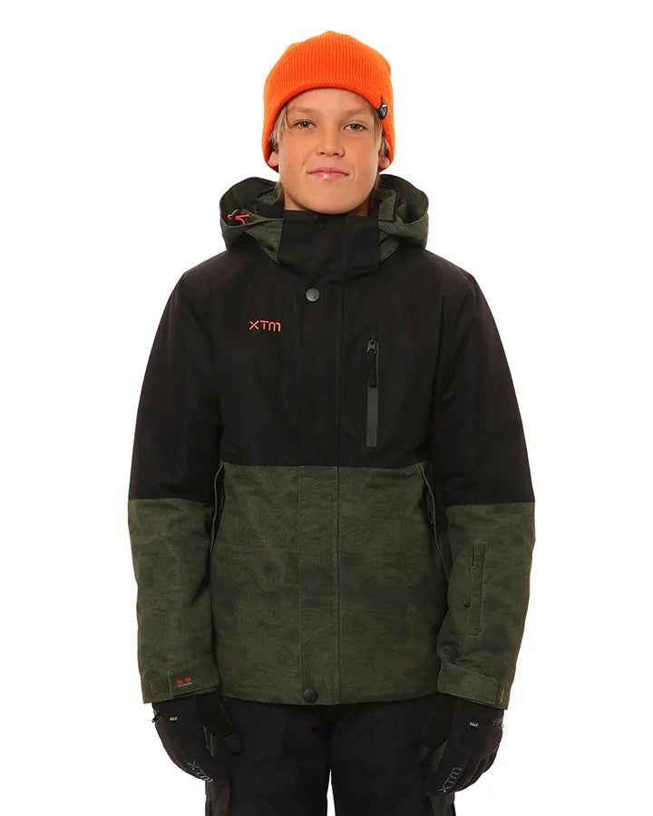 XTM Caden Kids Jacket Moss Contour