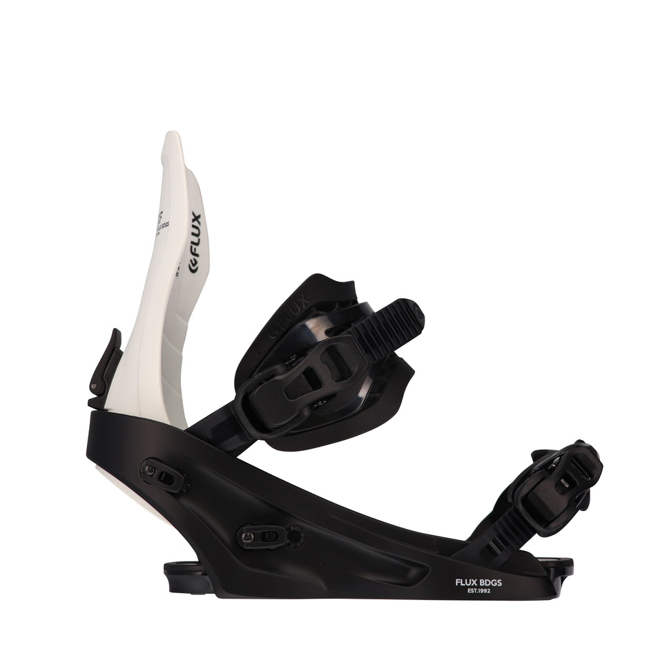 Flux XF Snowboard Bindings Mens White / Black