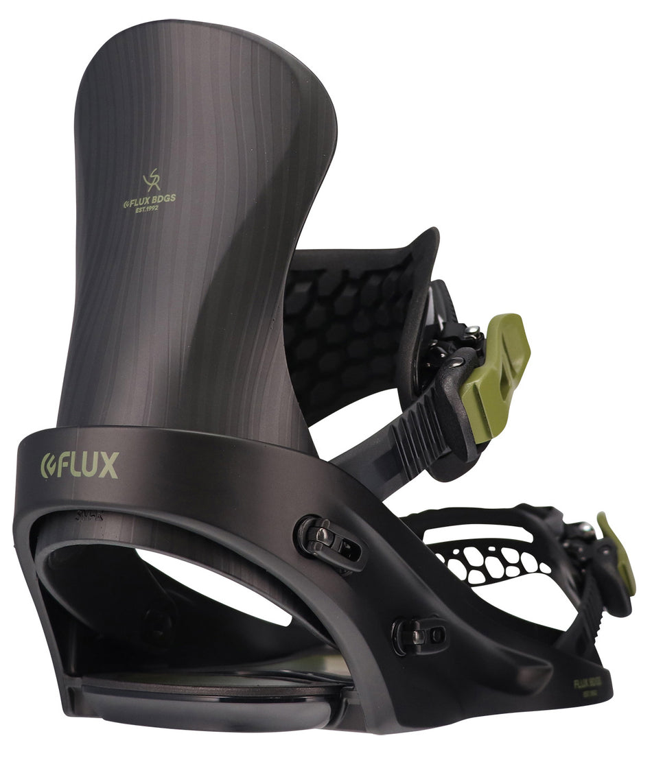 Flux SR Snowboard Bindings Mens Dark Team