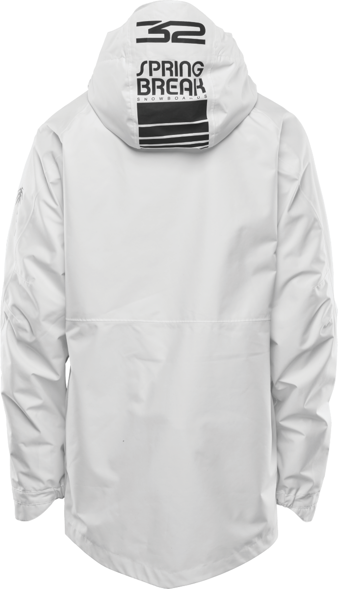 ThirtyTwo Spring Break Pintail Mens Powder Parka White