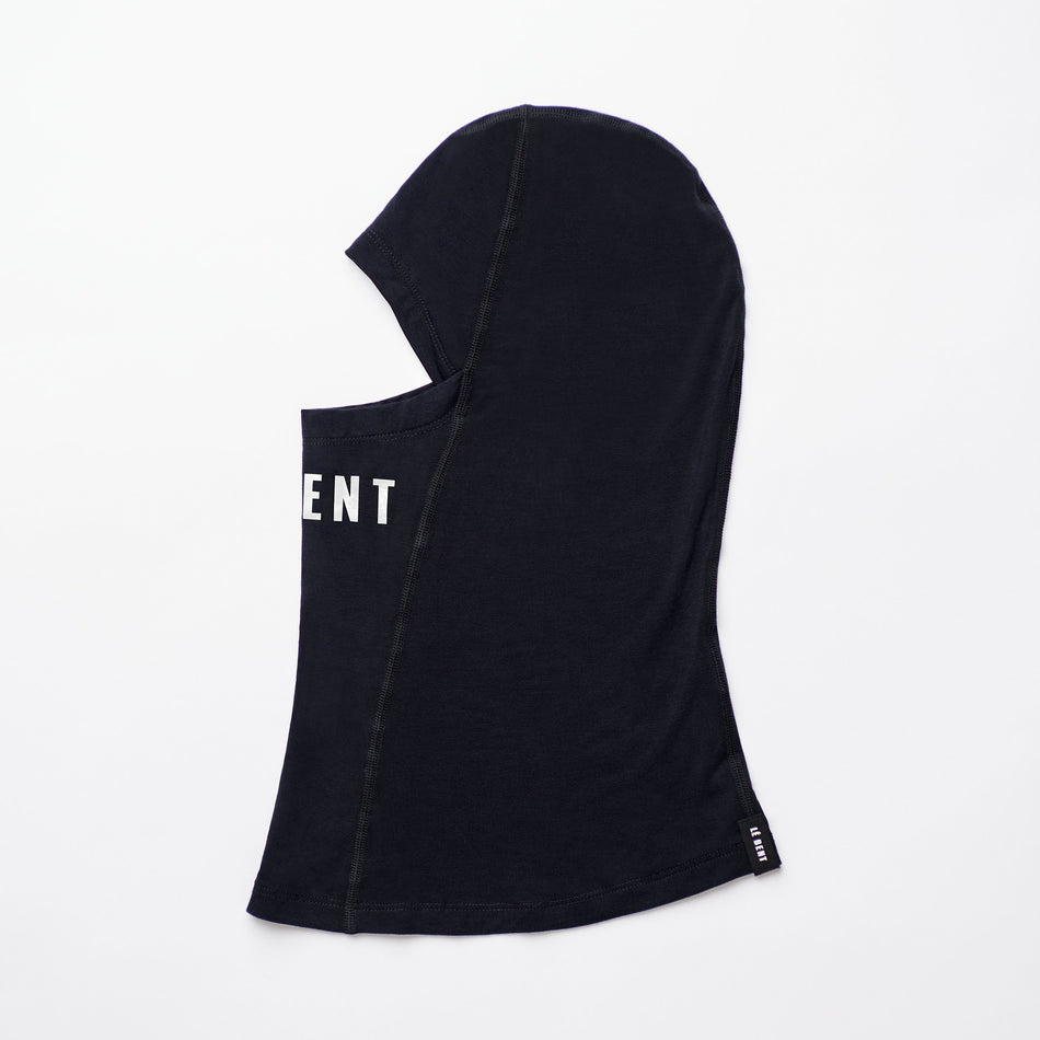 Le Bent Logo Balaclava 200 Black / Black