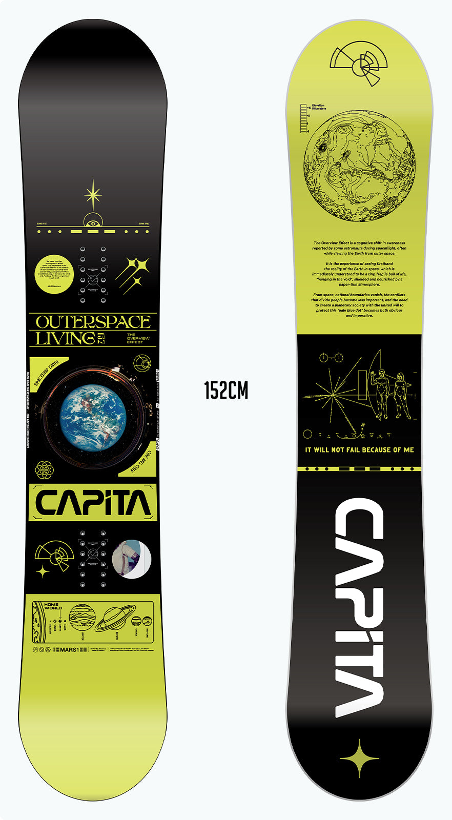 Capita Outerspace Living Mens Snowboard 2023