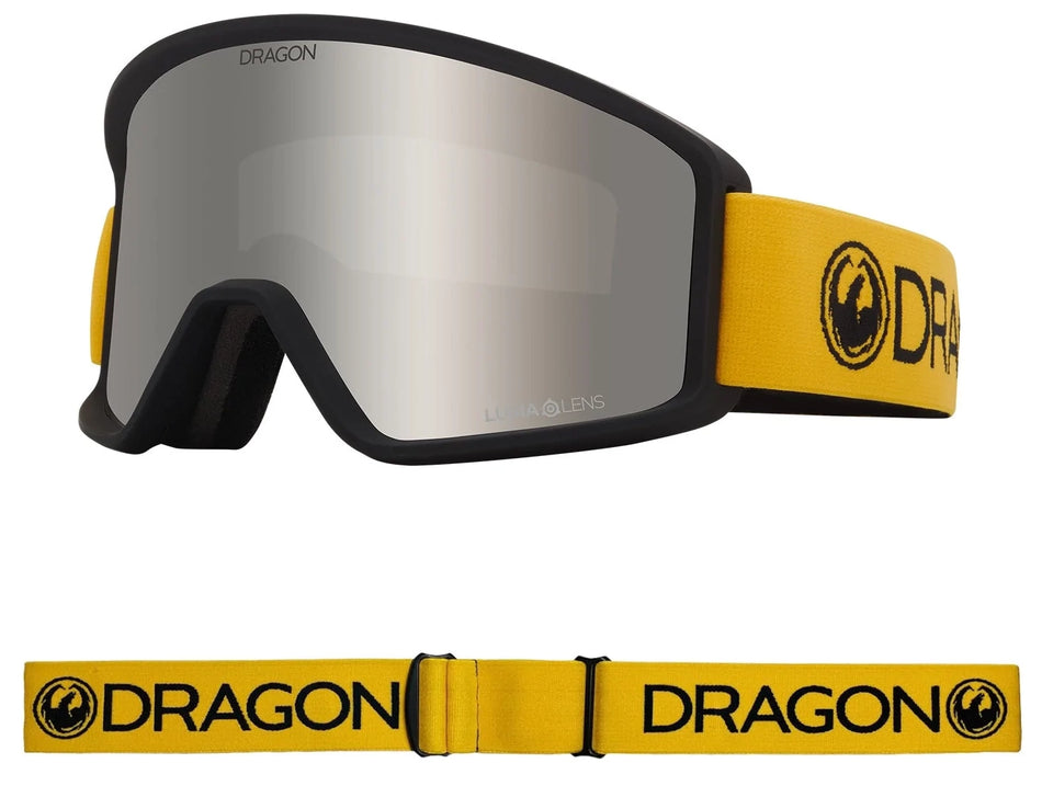 Dragon DXT OTG Snow Goggles 2024 Saffron Lite / Lumalens Red Ion