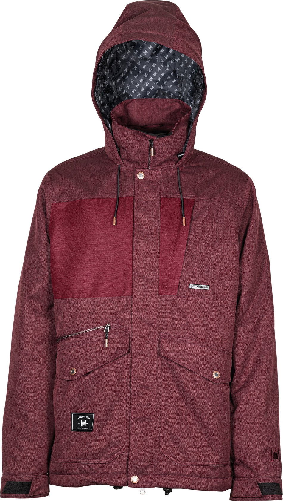 L1 Highland Jacket Mens Wine