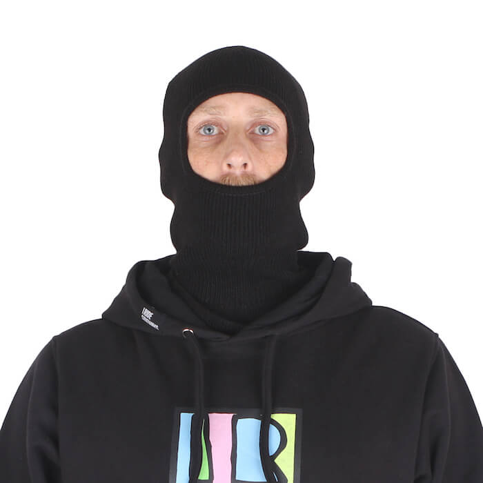 I Ride Sideways Ninja Balaclava Black