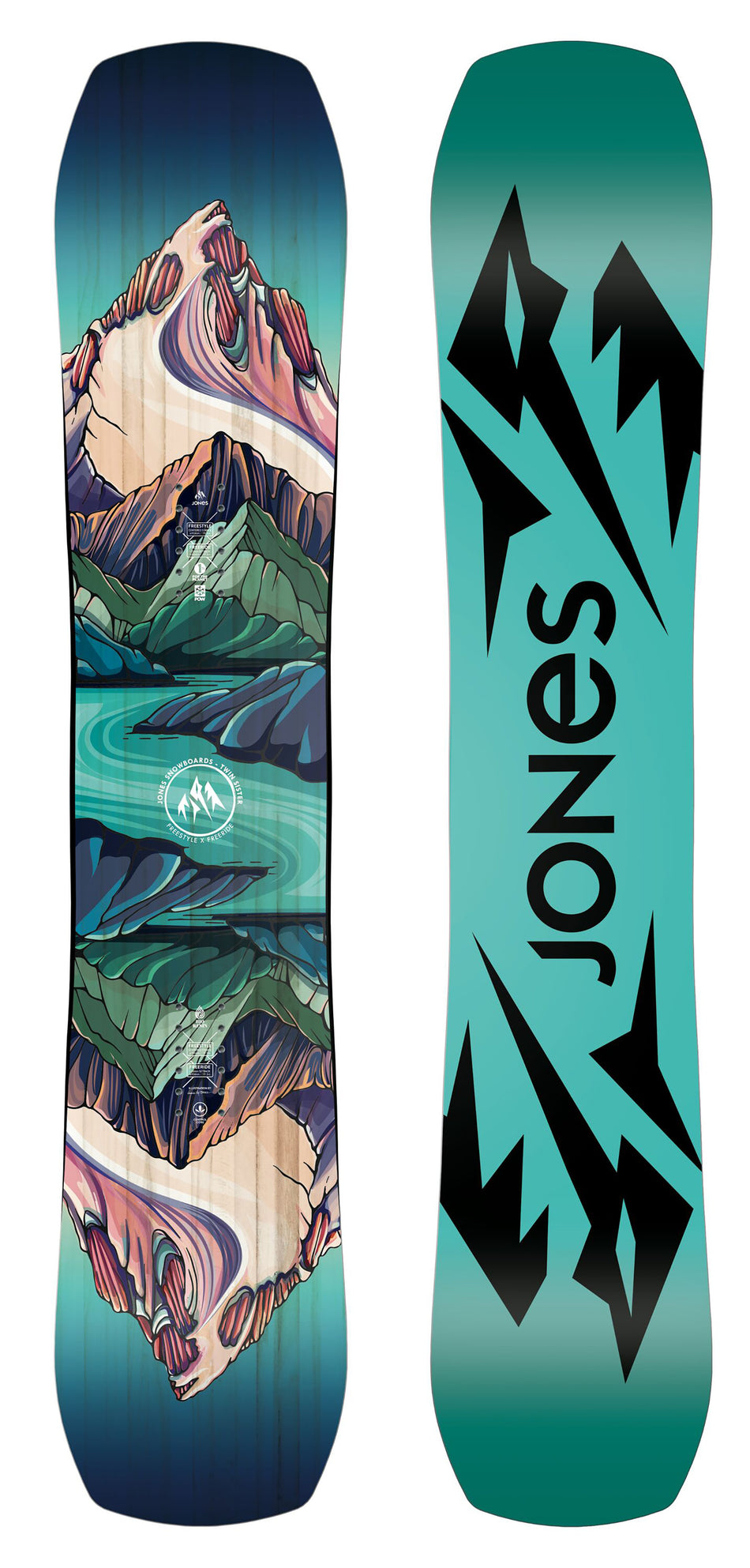 Jones Twin Sister Womens Snowboard 2023