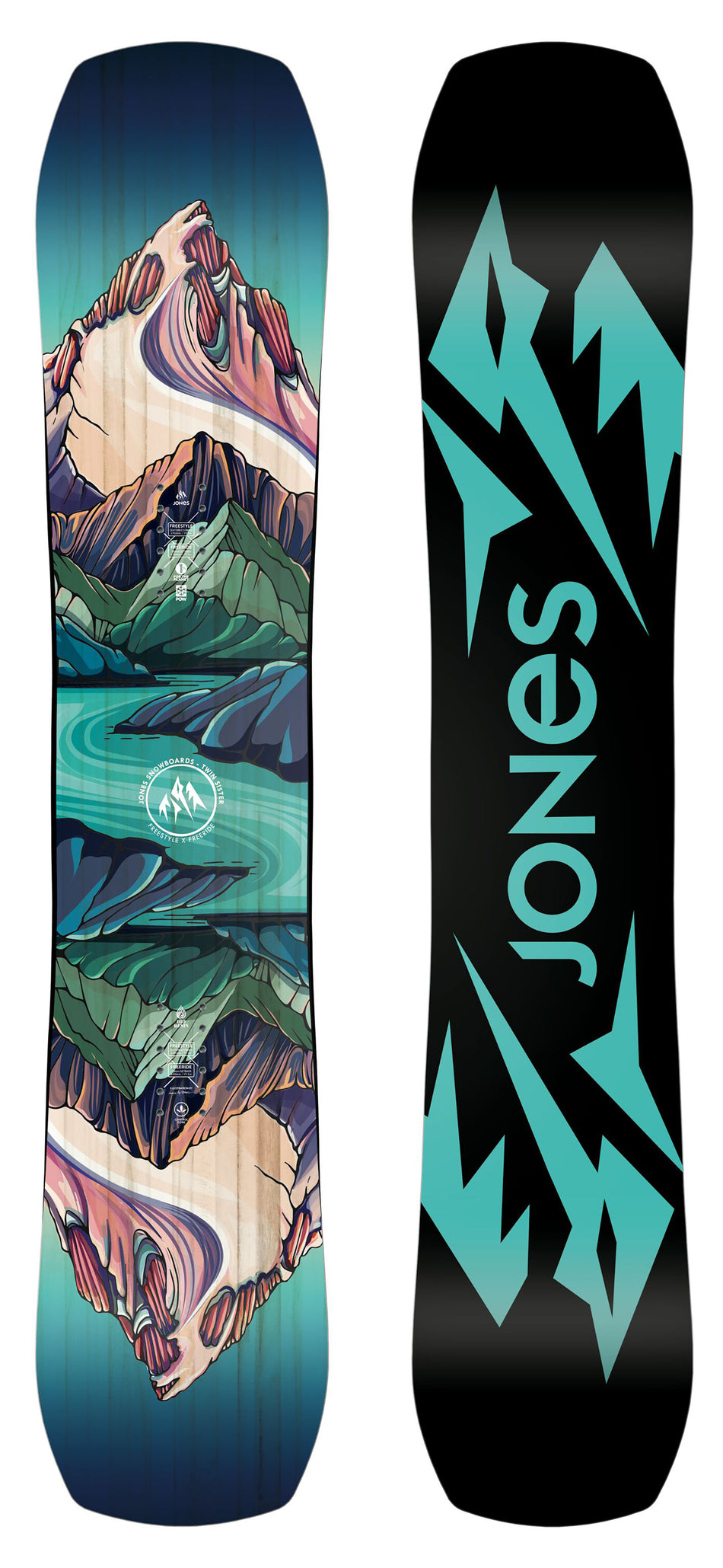 Jones Twin Sister Womens Snowboard 2023