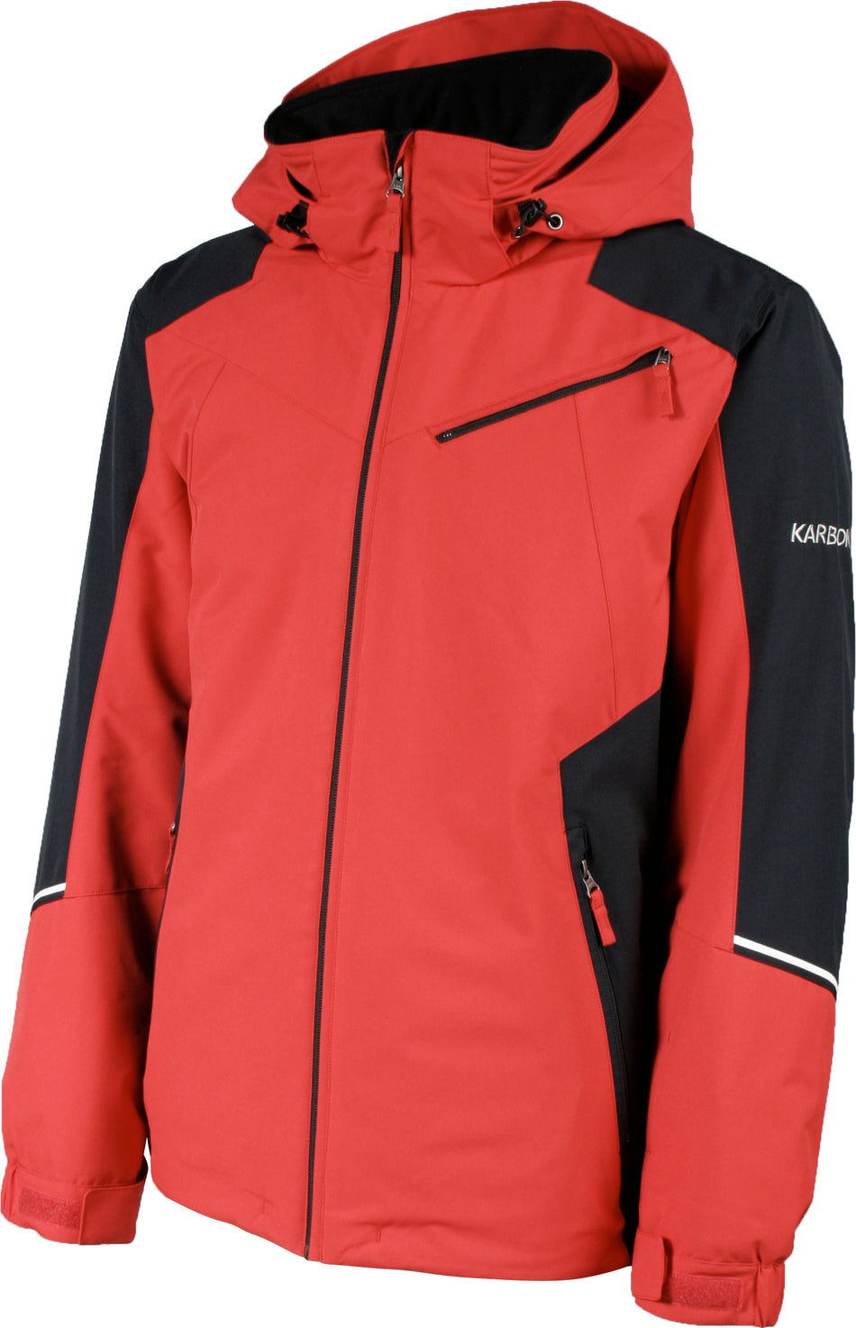 Karbon Matter Mens Jacket Red / Black