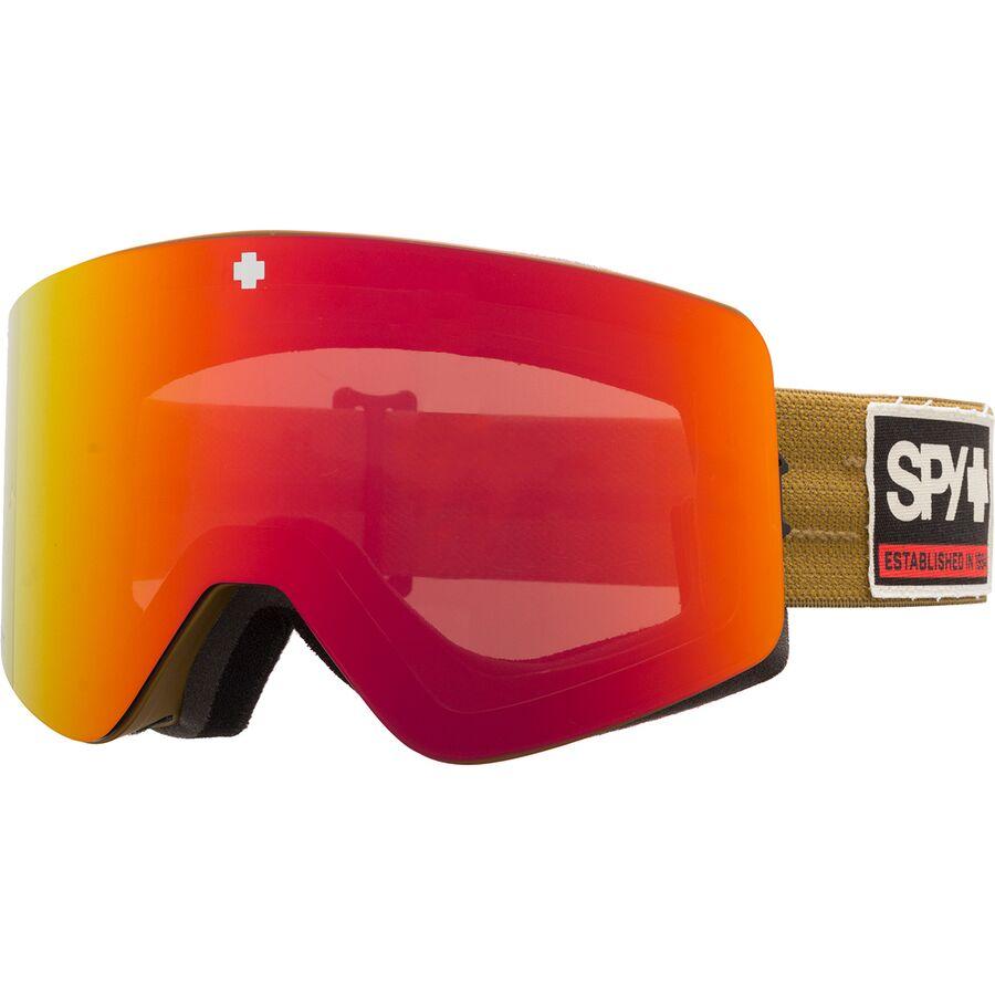 Spy Marauder Goggles Never Summer HD Plus Bronze with Red Spectra Mirror + Spare Lens