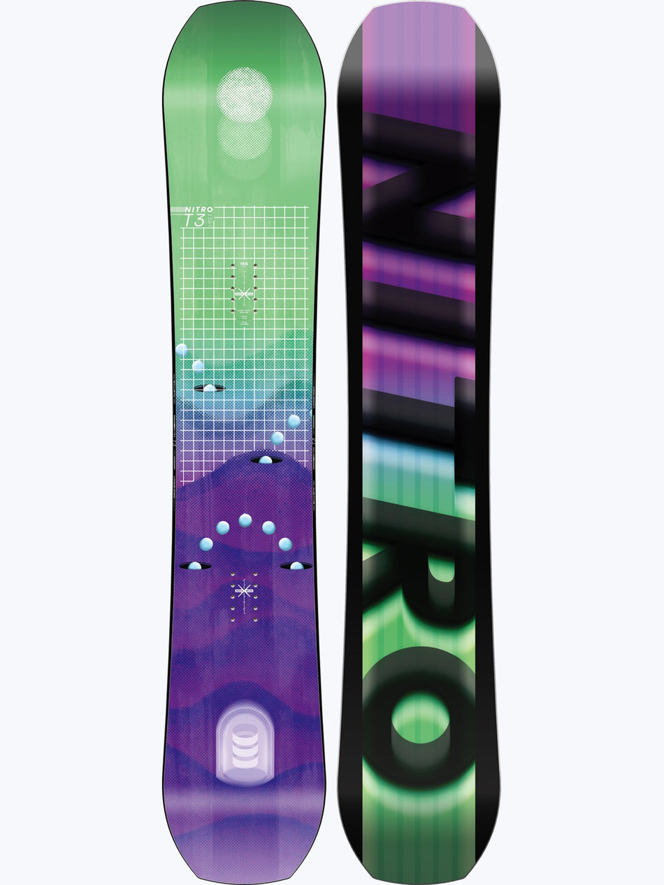 Nitro T3 Mens Snowboard 2023