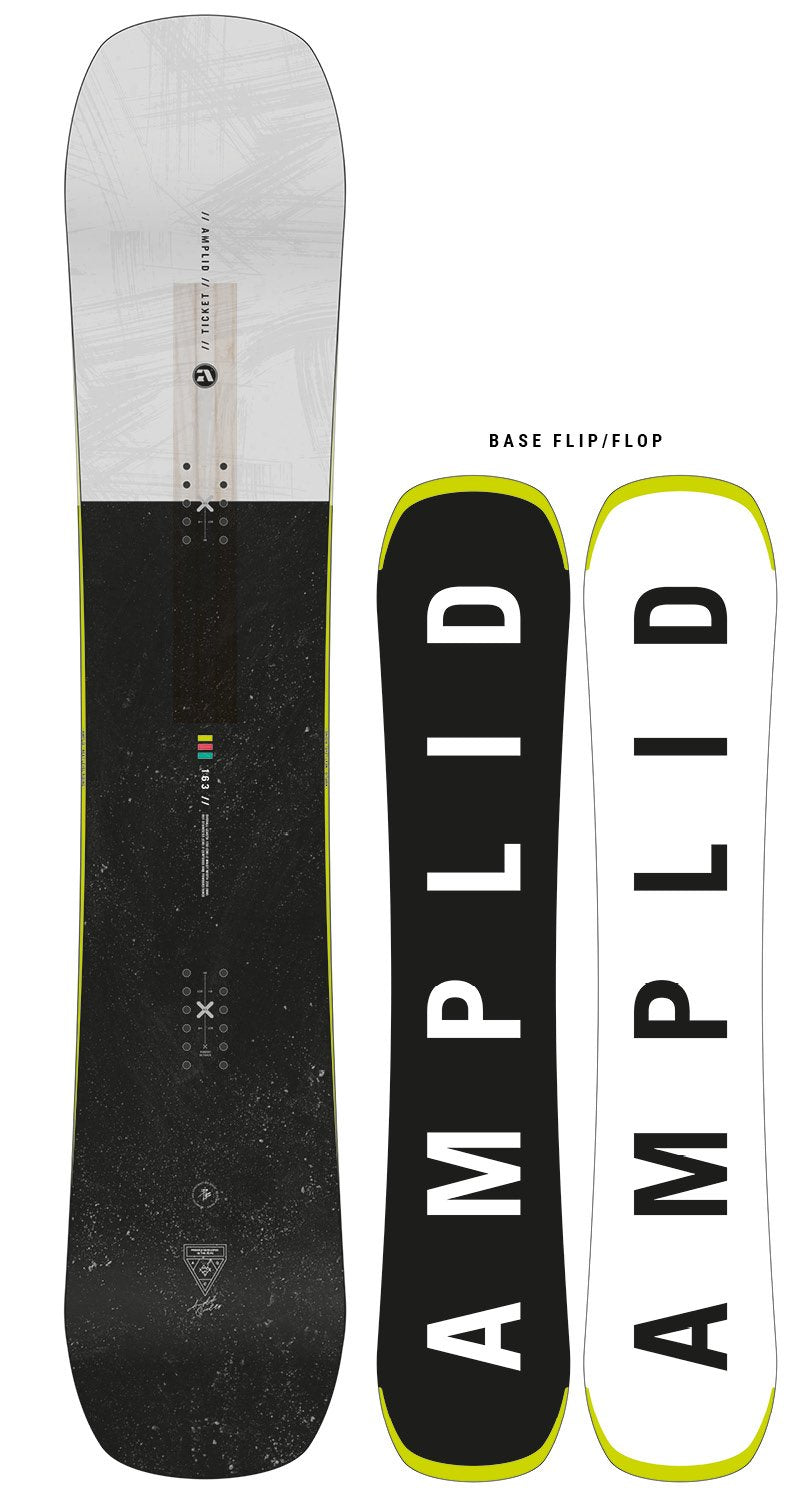 Amplid Ticket Mens Snowboard 2023