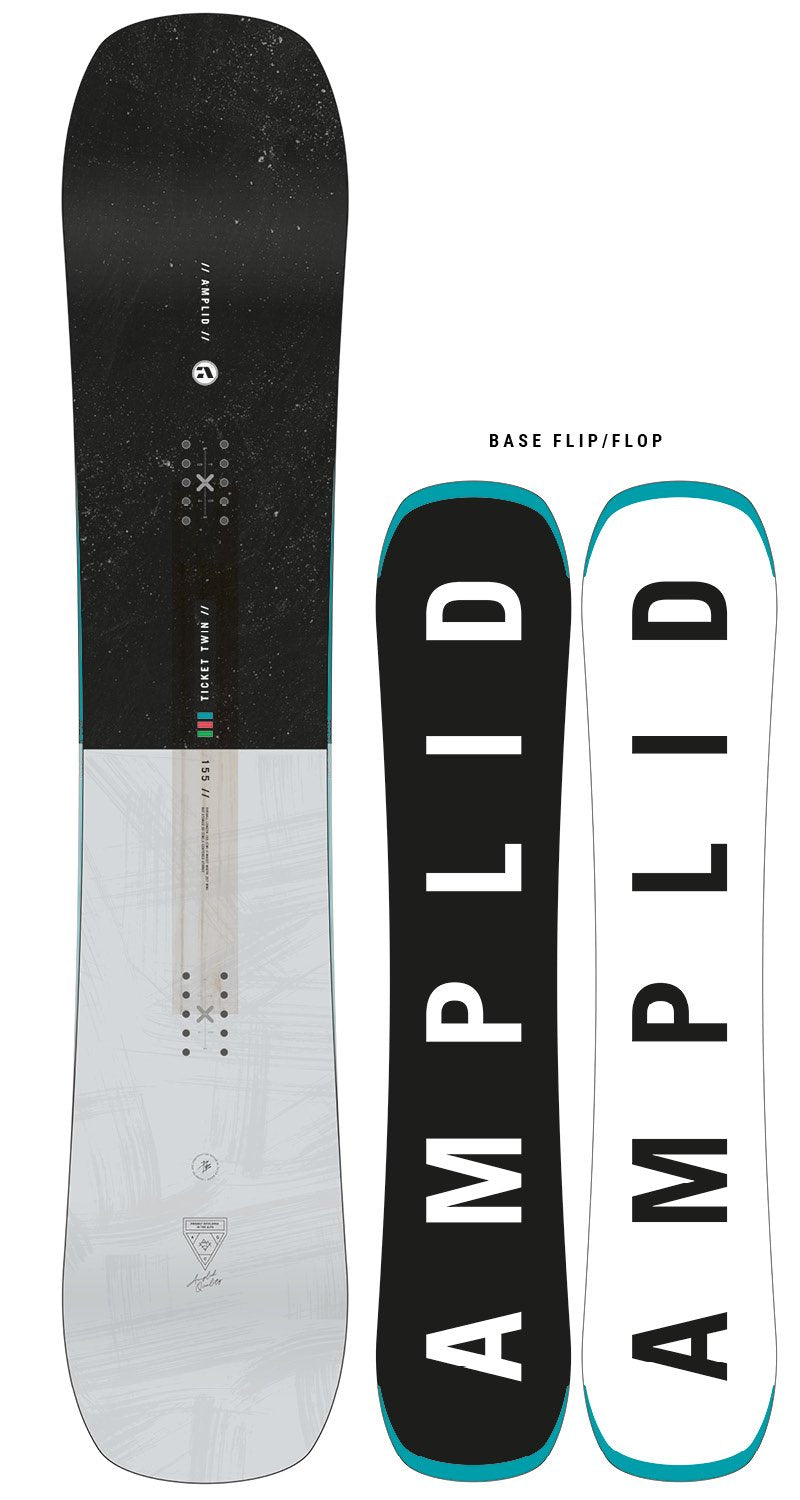 Amplid Ticket Twin Mens Snowboard 2023