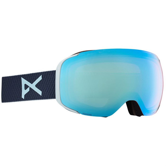 Anon M2 Goggles MFI Face mask & Spare Lens Mens 2022 Oakledge / Perceive Variable Blue Lens